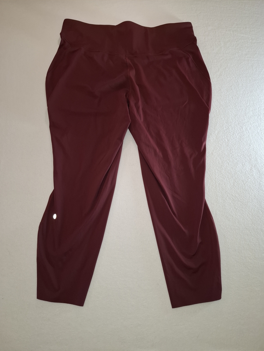 lululemon athletica High-Rise Burgundy Leggings Sz 18 - Picture 7 of 10